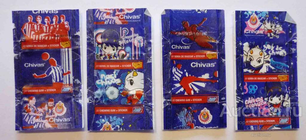 НАБОР ОБЁРТОК  " CHIVAS"  МЕКСИКА  4 ШТ