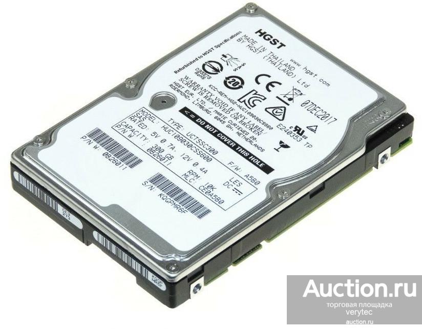 Жесткий диск IBM 0B26011 Hitachi UltraStar 300GB 10K900 SAS 2.5&quot;