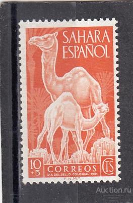 ИСПАНСКИЕ КОЛОНИИ САХАРА SAHARA ВЕРБЛЮДЫ Сост**