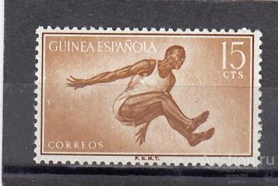 ИСПАНСКИЕ КОЛОНИИИ ГВИНЕЯ GUINEA СПОРТ Сост**