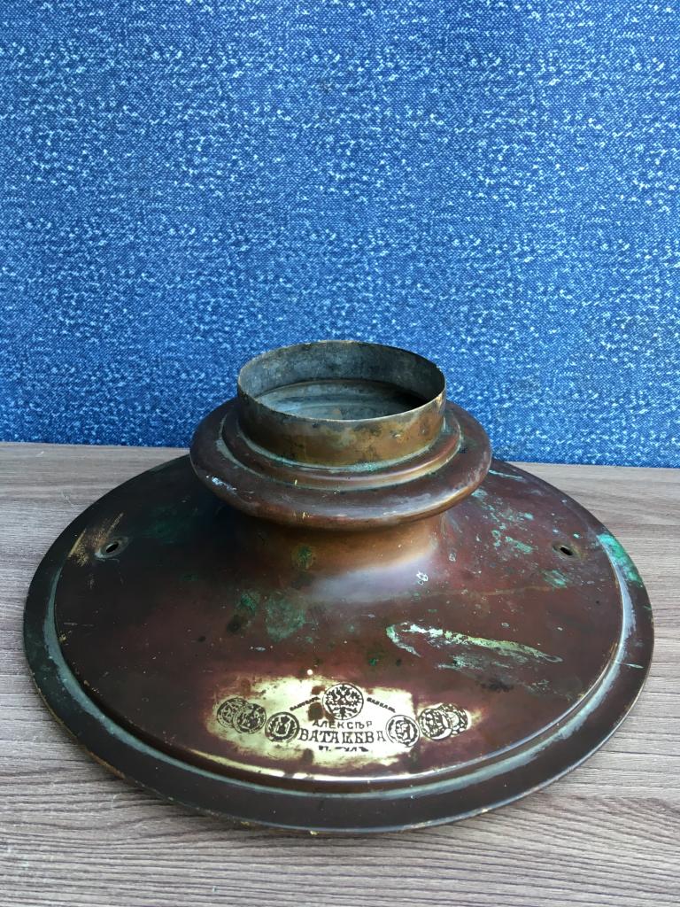 Крышка от самовара Алексей Баташев 25*22,8*7,5 см  (38)