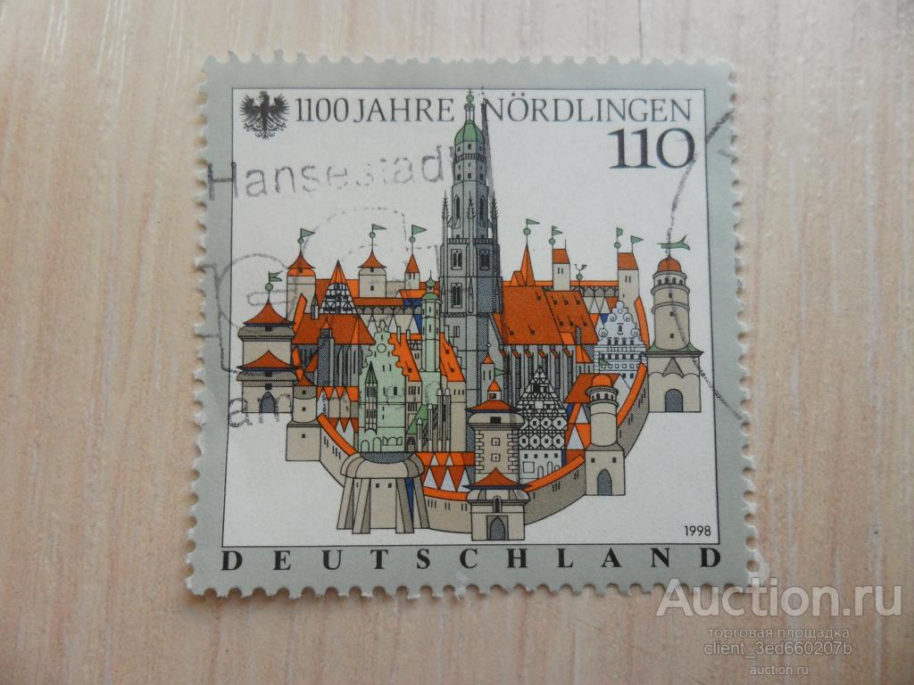 МАРКА  ГЕРМАНИИ  1998г