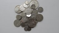 Лот 52 монет мира из серебра общим весом 192 гр, старт с рубля ! Без резерва и разгонов !