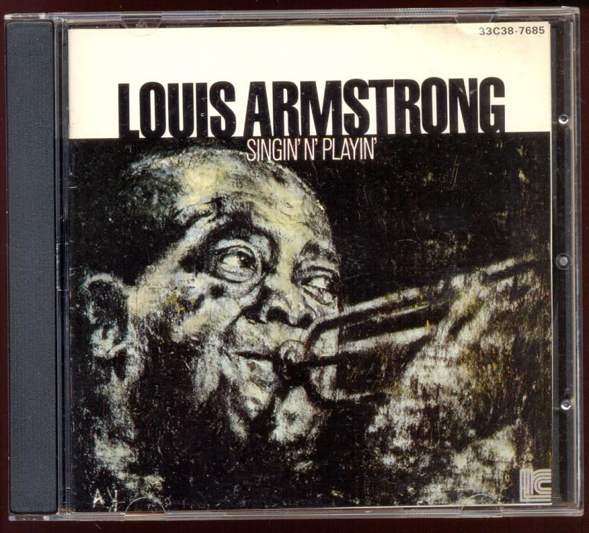 LOUIS ARMSTRONG– Singin' N' Playin' 1985 made in JAPAN 33C38-7685 ¥3,300