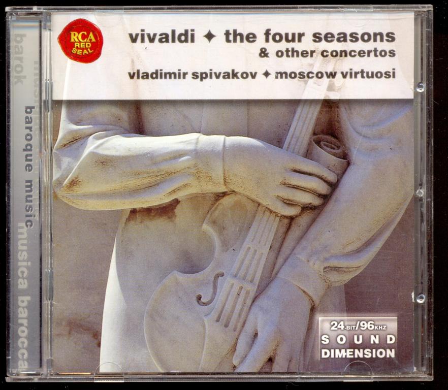 VIVALDI ВИРТУОЗЫ МОСКВЫ - ВЛАДИМИР СПИВАКОВ The Four Seasons &amp; Other Concertos 2001 фирм