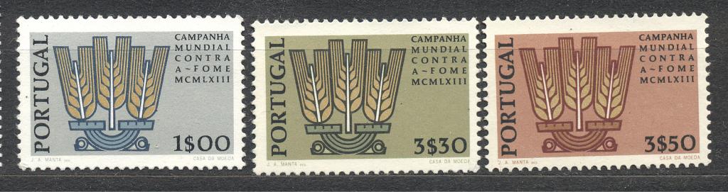 Португалия 1963 г .серия  негашеные *