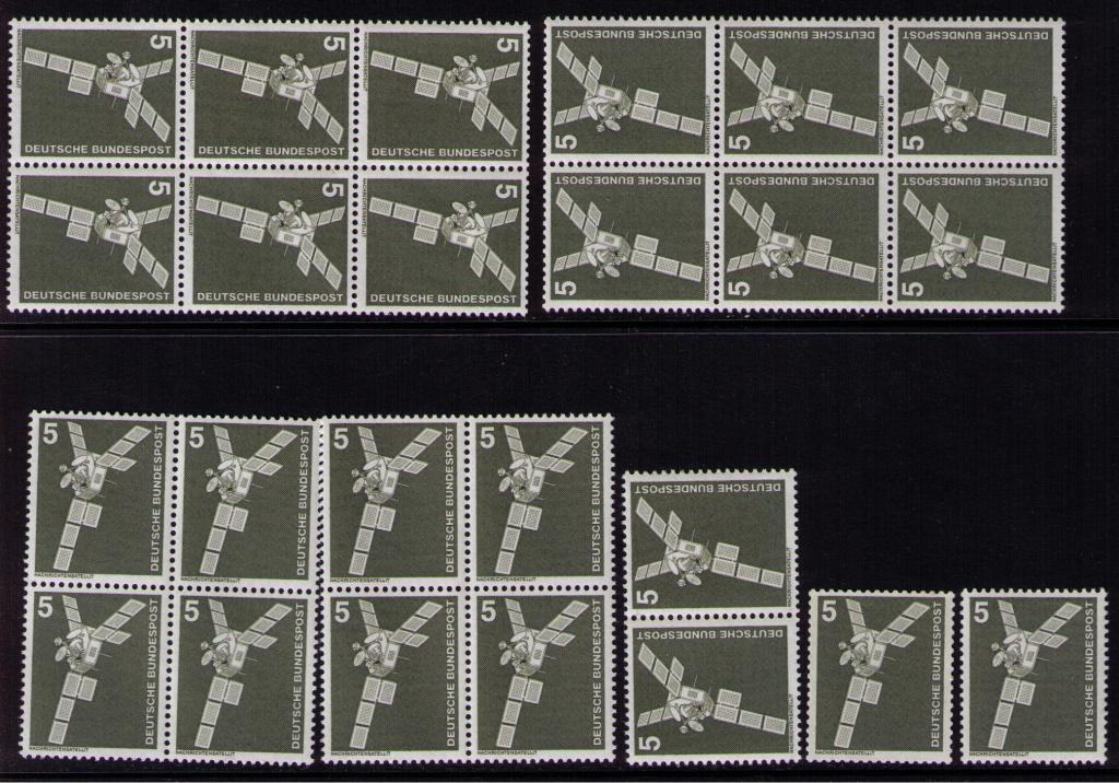 Германия 1975 Космос ИСЗ  MNH**