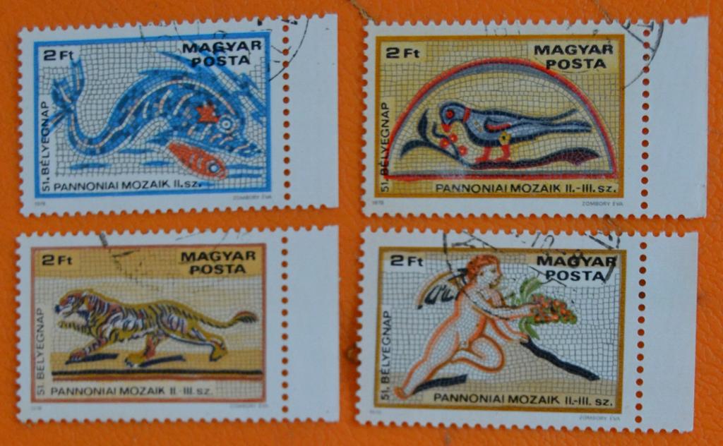 Венгрия 1978 г. Искусство Паннонская мозаика СТО