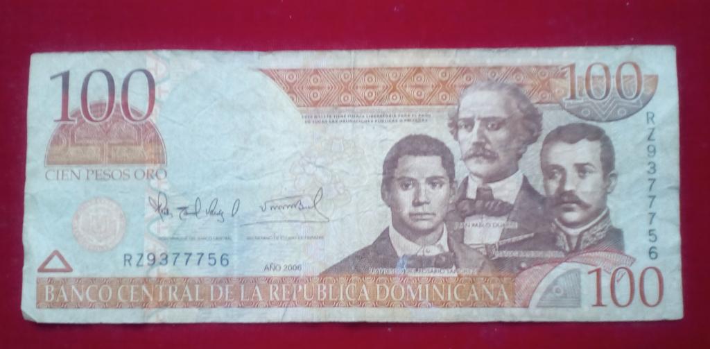 Доминиканская Республика 100 песо 2006г