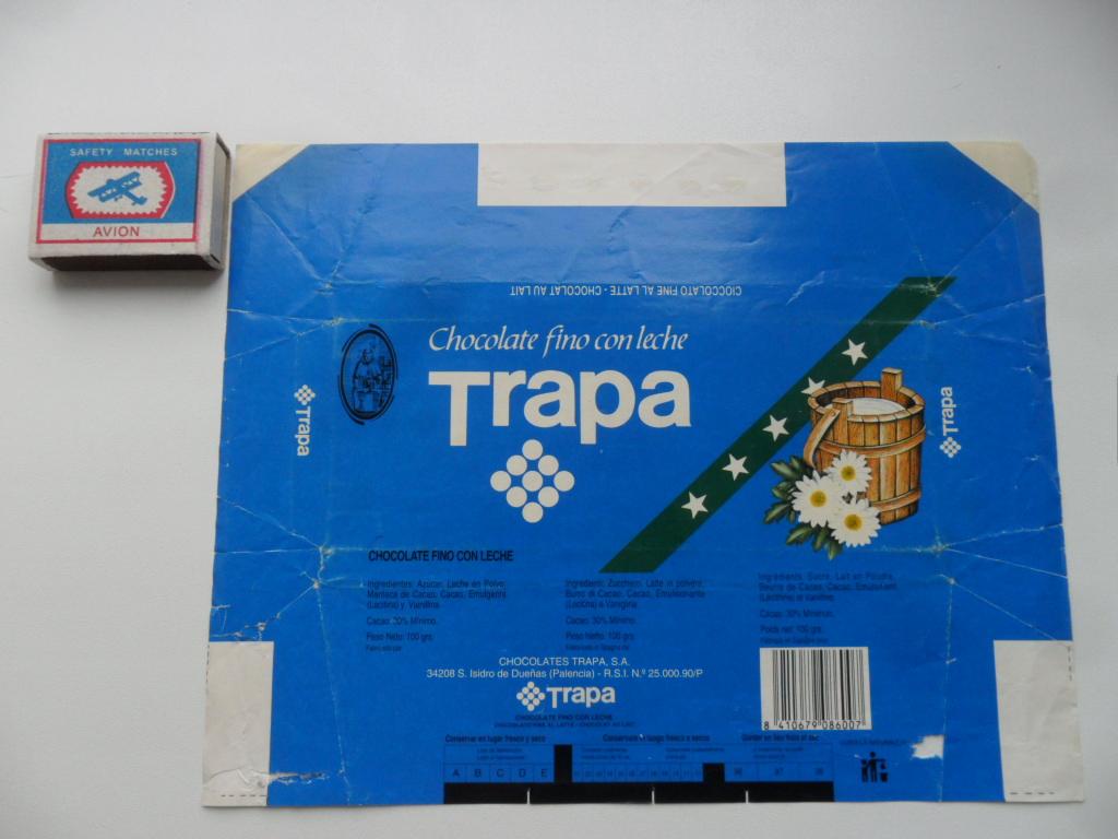 Этикетка. Обертка. Шоколад "TRAPA". 1996 г.