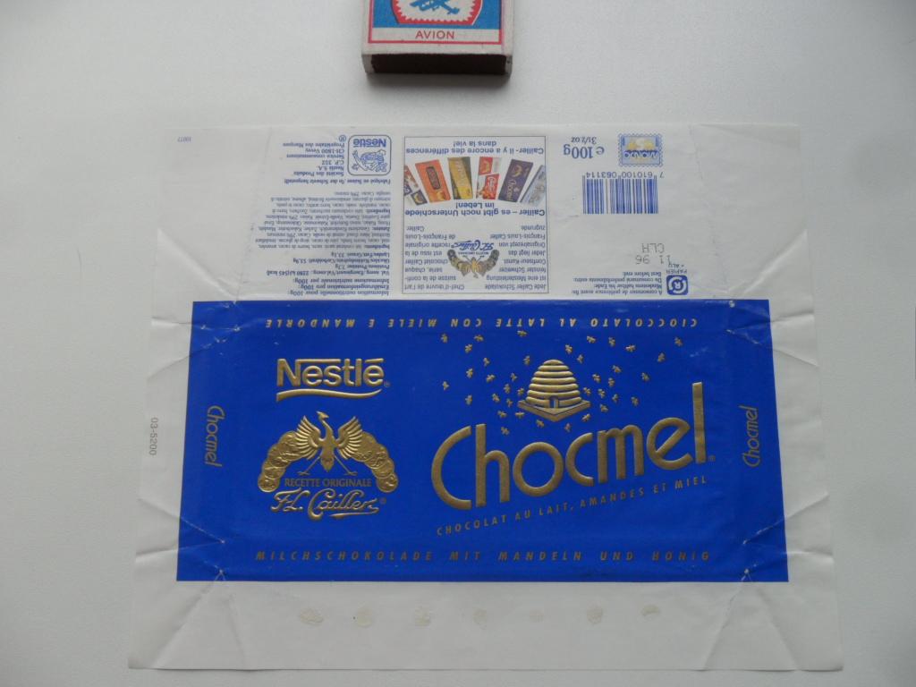 Этикетка. Обертка. Шоколад "CHOCMEL".  1996 г.