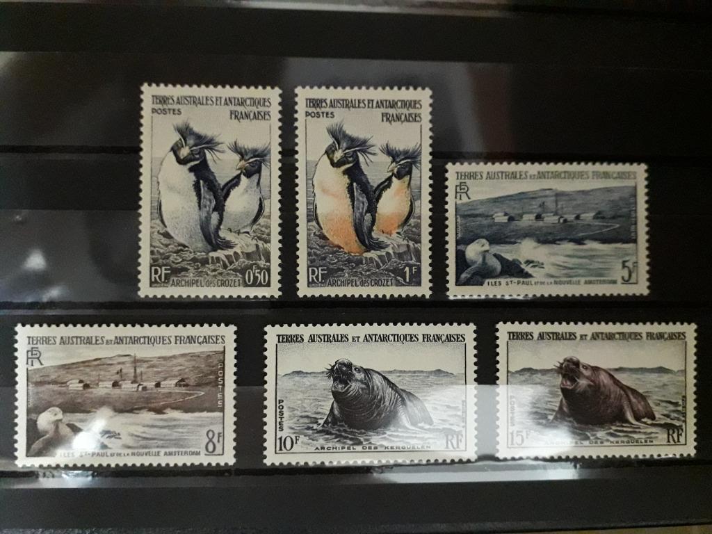 Французкая колония ТААФ 1956 Mi#2-7 MNH