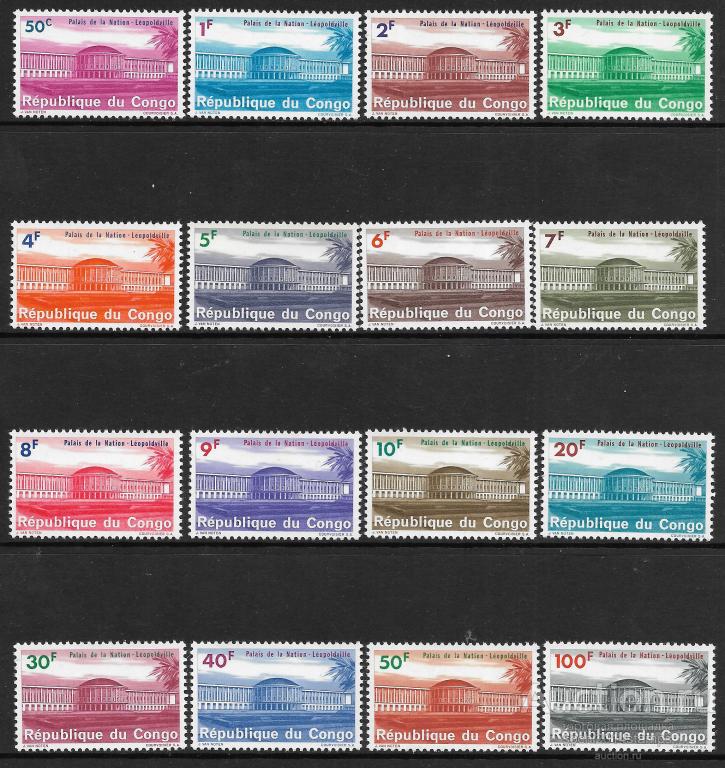 Конго. Национальный дворец. Серия