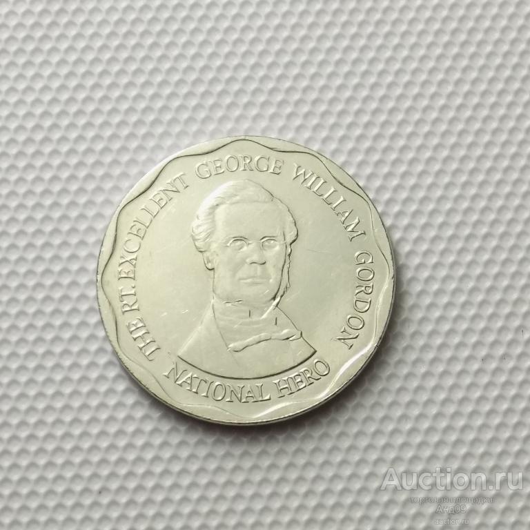 Ямайка 10 долларов 2015 года (6666э)