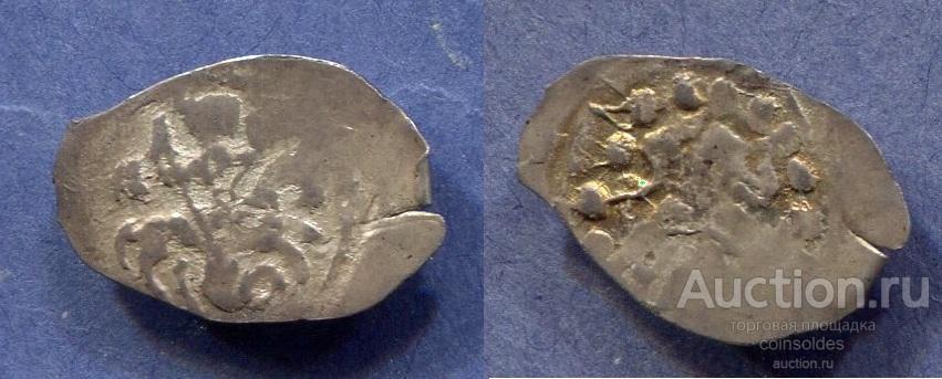 Москва, Василий 2 Темный, 1425-1462 гг., денга.