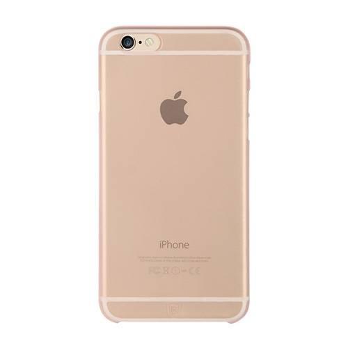 Прозрачный матовый тонкий чехол для iPhone 6 / 6S Baseus Slim-Pro Case (Red)