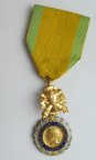 военная медаль 1870 года 3 тип Франция 1870-1910