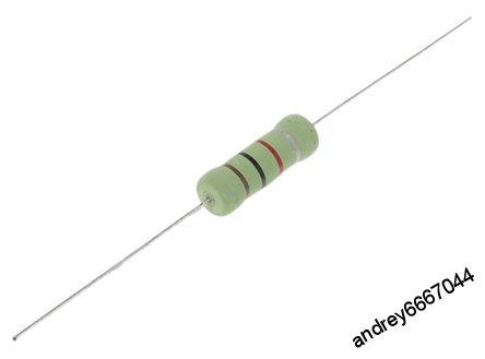 Резисторы С2-33м  820 КОм (±1%) 0,5 Вт