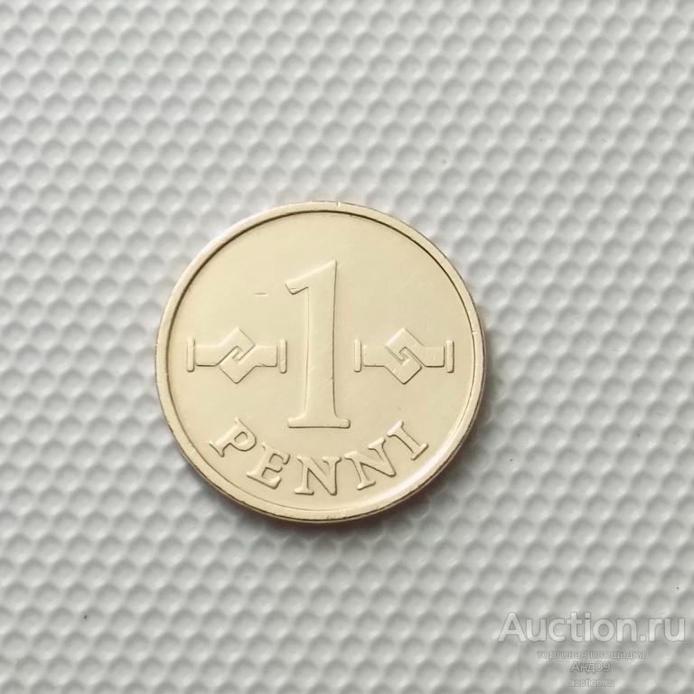 Финляндия 1 пенни 1963 года (4365а)