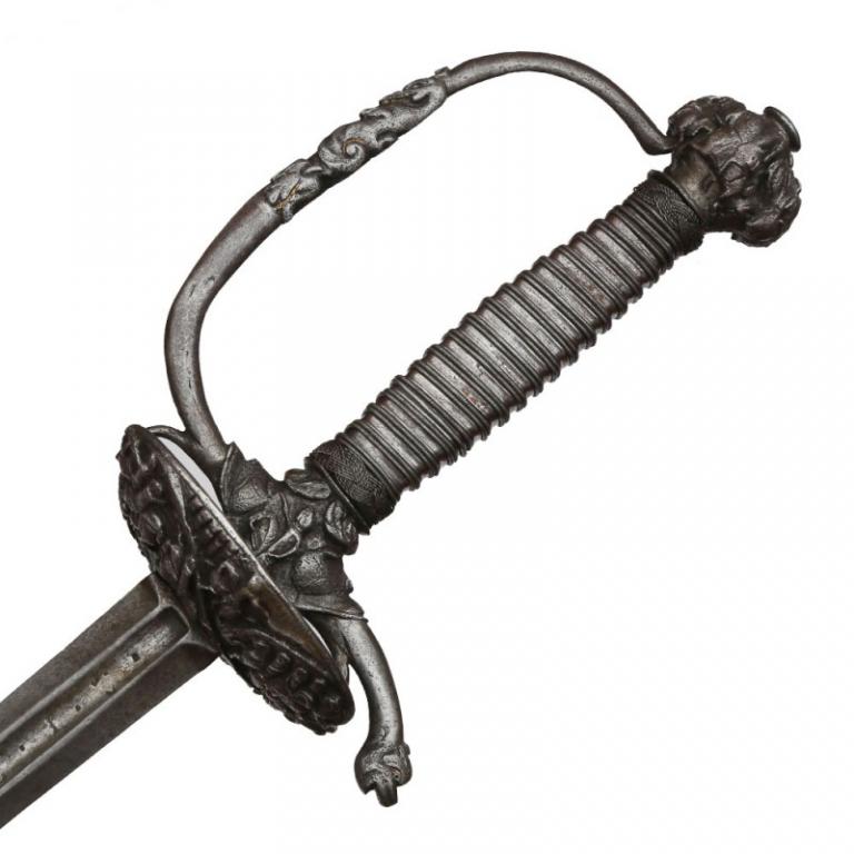 Шпага европейская кавалерийская украшенная, XVII  в. (71489)