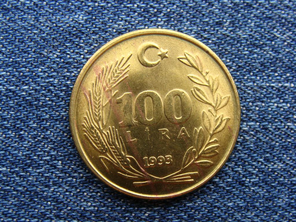 100 лир 1993 год. Турция