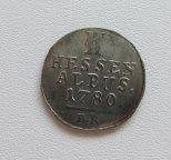 2 альбуса 1780 Гессен-Кассель Германия