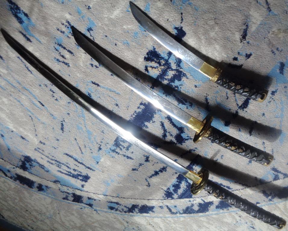 японский комплект самурая,авторская работа