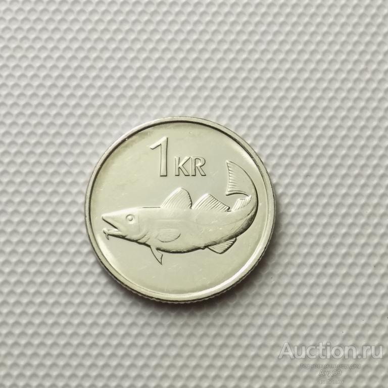 Исландия 1 крона 2011 года (1120у)