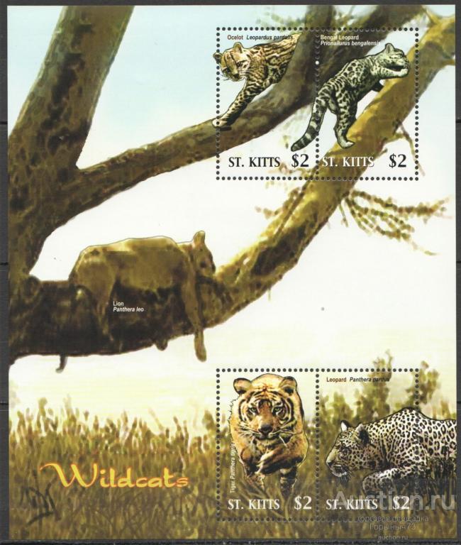 Сент-Китс 2005 пс мл MNH 5е кат