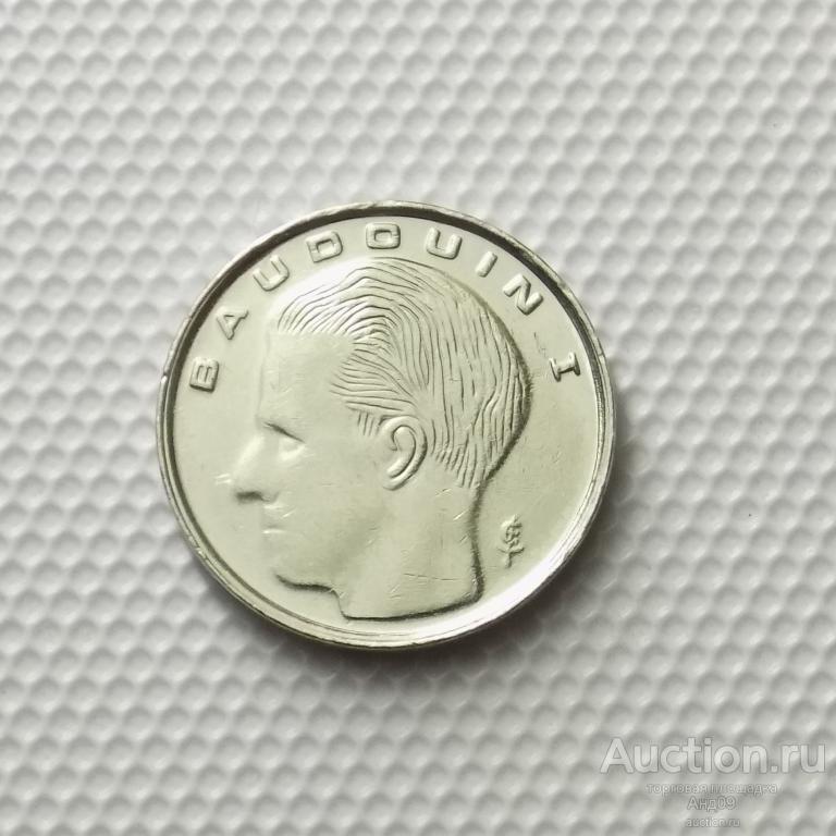 Бельгия 1 франк 1989 года (1150у)