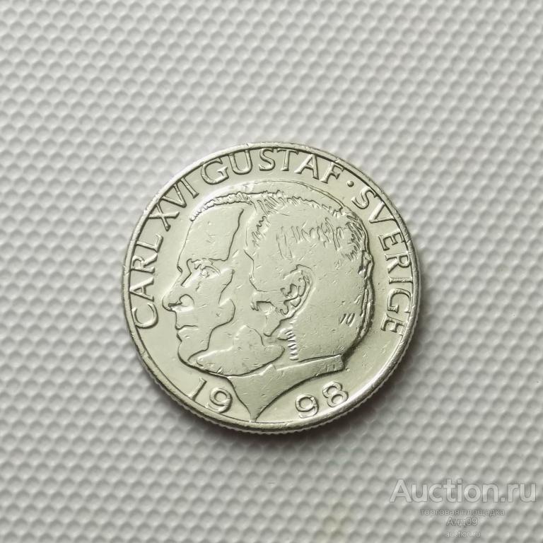 Швеция 1 крона 1998 года (1142у)