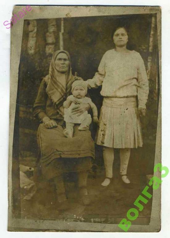 Фото_Женщины_ребёнок_1930г