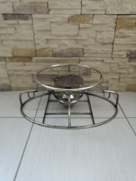 Большая спиртовая горелка. ( серебрение)