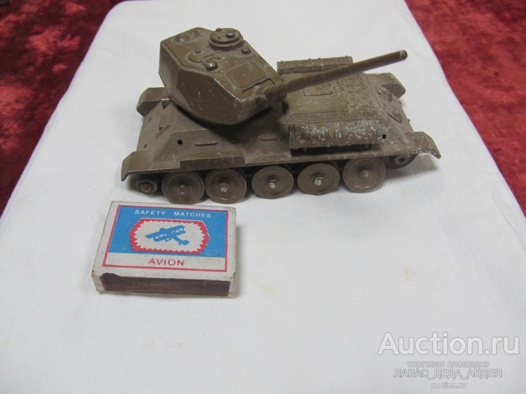 ТАНК Т-34 ИГРУШКА модель СССР МЕХАНИЧЕСКАЯ СОВЕТСКАЯ — покупайте на  Auction.ru по выгодной цене. Лот из Ростовская область, Россия. Продавец  ЛАБАС_ДЕДА_АВДЕЯ. Лот 139576400052544