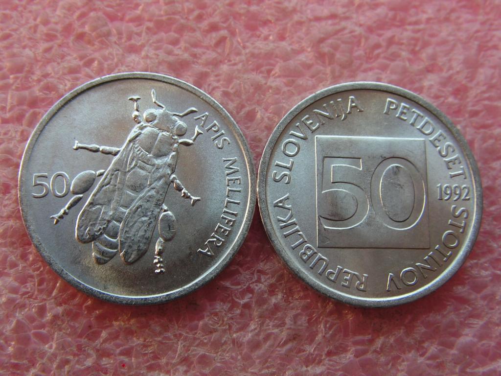 Юги/Словения 50 стотинов 1992 unc