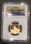 Золотой Червонец "Сеятель" 1980 ММД PROOF В СЛАБЕ PF 70 !!!, Au900, С РУБЛЯ!