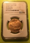 Золотая монета 100 рублей Дружба слаб NGC PF 68 MATTE ОЛИМПИАДА-80 Au900, С РУБЛЯ!!!
