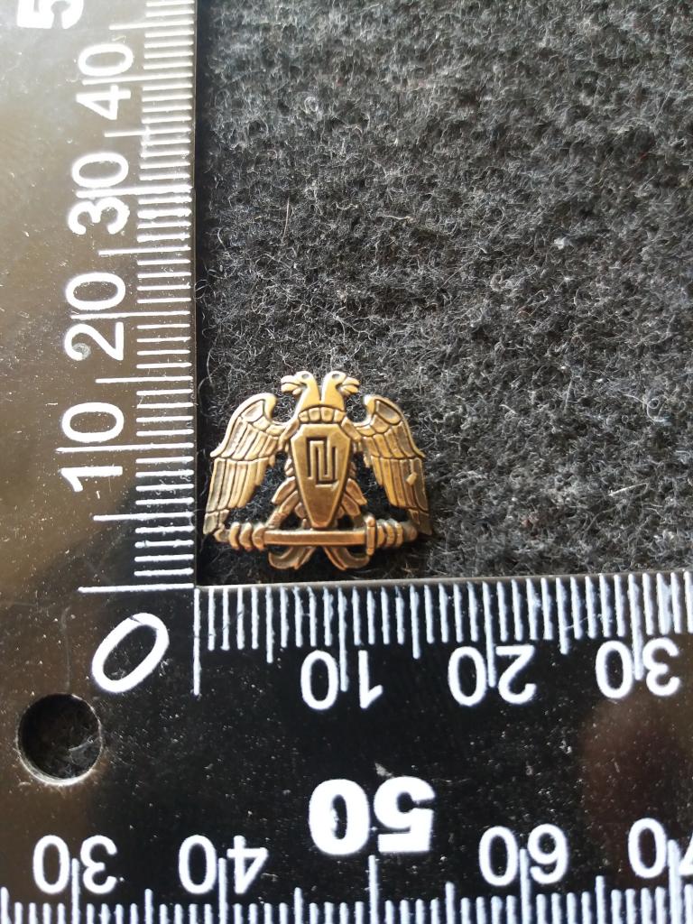 Знак-фрачник ЧОП "Правопорядок-центр" (ЦАО г. Москвы)