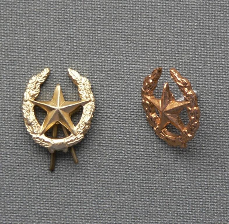 Петличные эмблемы / Общевойсковые / усы и закрутка