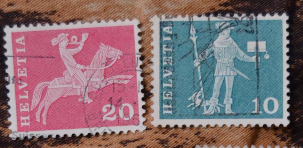 Швейцария 1960 г. История почты СТО