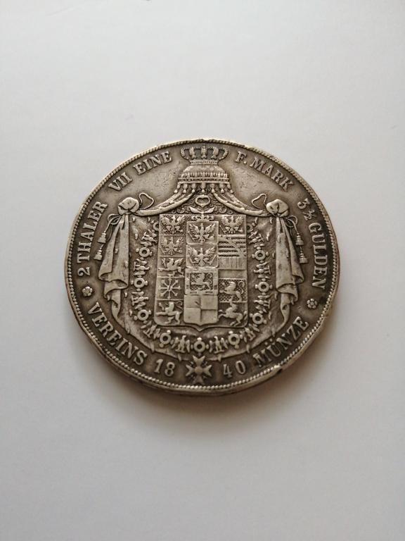 2 Талера 1840 г. Пруссия