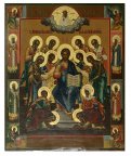 ИКОНА ПОДЛЕННАЯ 19ВЕК