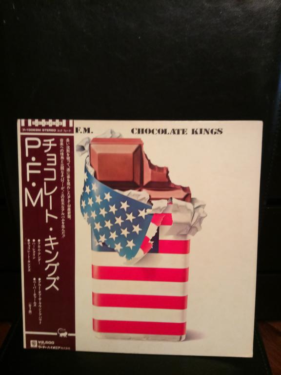 Пластинка PFM Premiata Forneria Marconi Chocolate Kings 1975 Japan OBI original