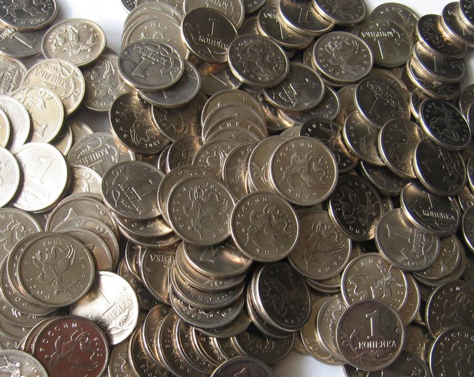 Лот 1 копейка 2007 м 300 штук отличные