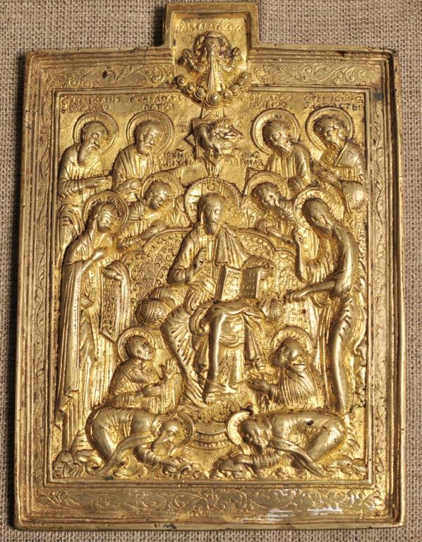 Икона: СЕДМИЦА  Датировка: 19 век  Размер: 138х100 мм  Степень редкости: R7