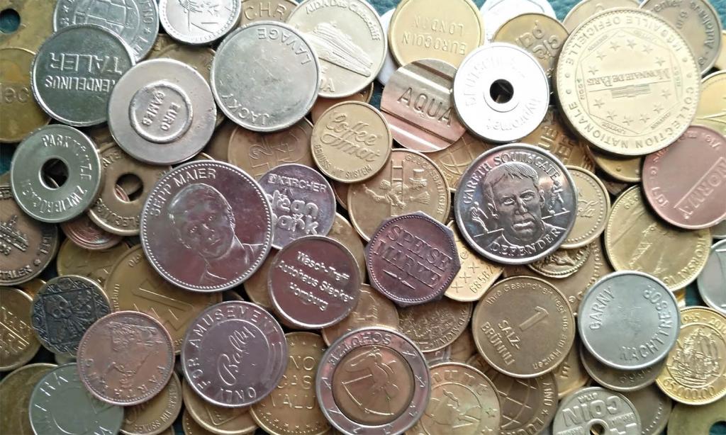 100 collections. Коллекция 100. Жетоны виды 80-90 гг