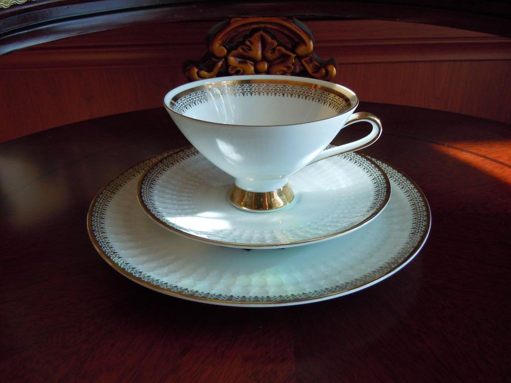 Чайная тройка 1950гг Бавария Германия 