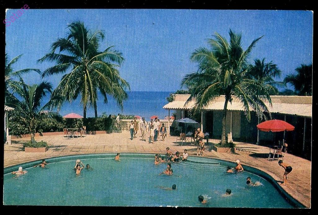 Куба курорт Варадеро - Бородулин Л-Светланов Б - 1970 год