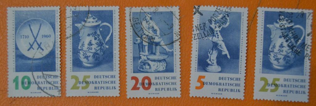 ГДР 1960 г. 250 лет Фарфору Мейсен.СТО