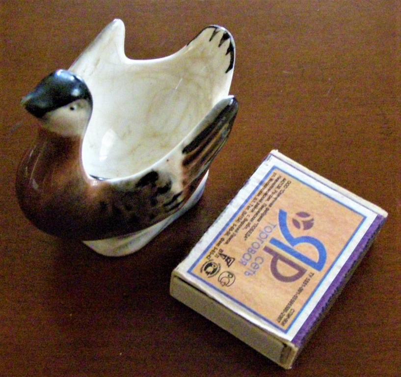Подставка под яйцо. Пашотница. Утка. Гусь. Лебедь. ЗИК? Конаково? Редкость. СССР. Солонка.